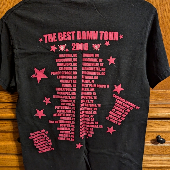 Avril Lavigne concert tshirt - Picture 2 of 3